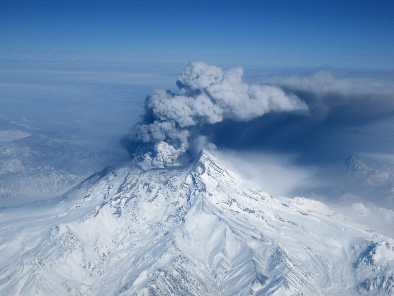HONORABLE MENTION – Alaska Scenery “Volcano Redoubt” by Jeff B.